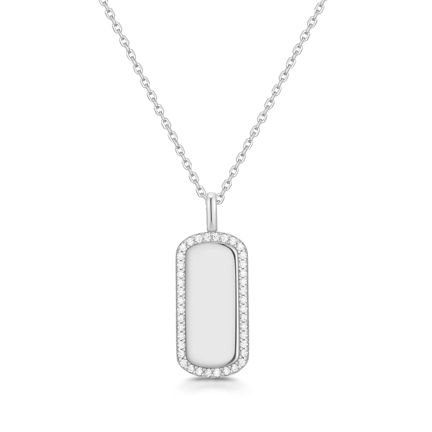  TRAILBLAZER - Silber / rhodiniert - Zirkonia - 53cm